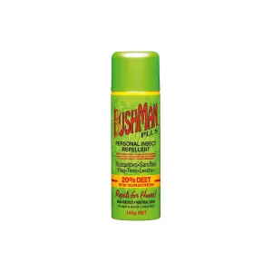 Bushman Plus Aerosol 20% Deet with Sunscreen  150 g