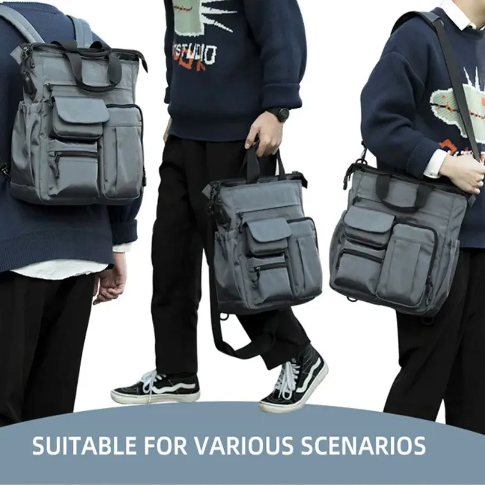 Business Trips Men Briefcase Oxford Backpack