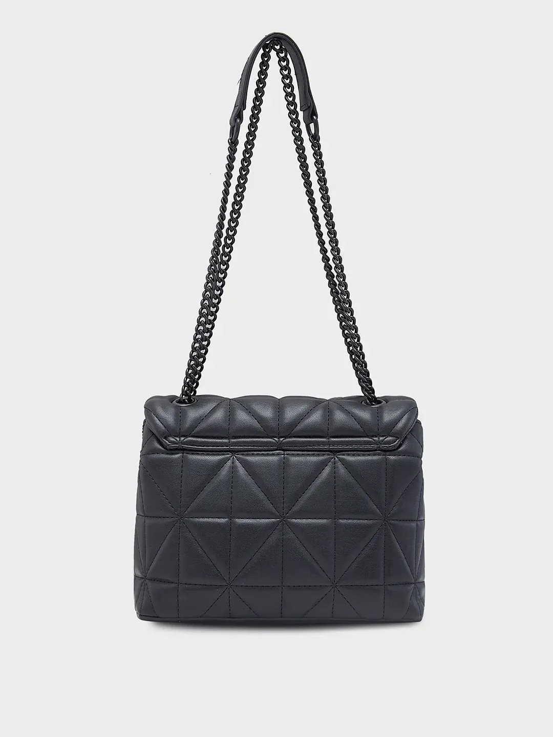 Caprese Rabi Medium Black Sling Bag