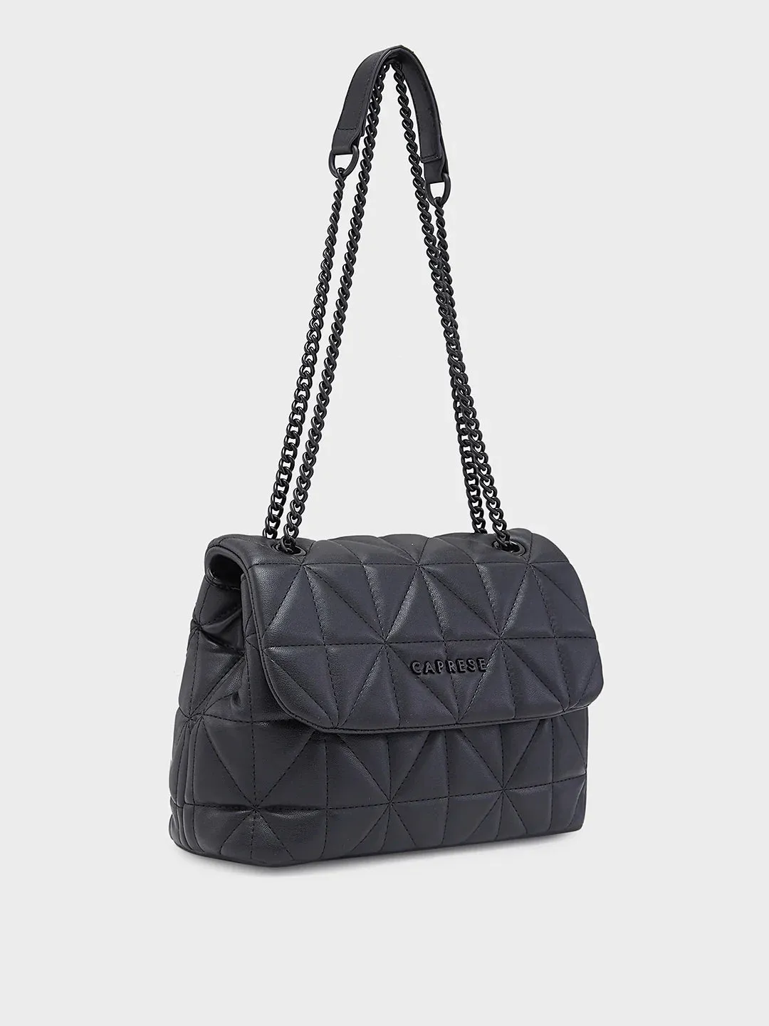 Caprese Rabi Medium Black Sling Bag