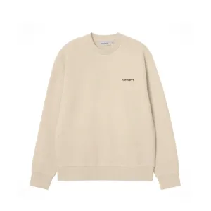 Carhartt Script Embroidery Sweat Wall/Black
