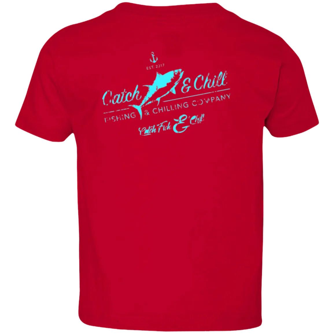 CATCH FISH & CHILL VINTAGE TUNA TODDLER CHILL TEE