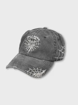 CHARLOTTES CAP - WASHED BLACK