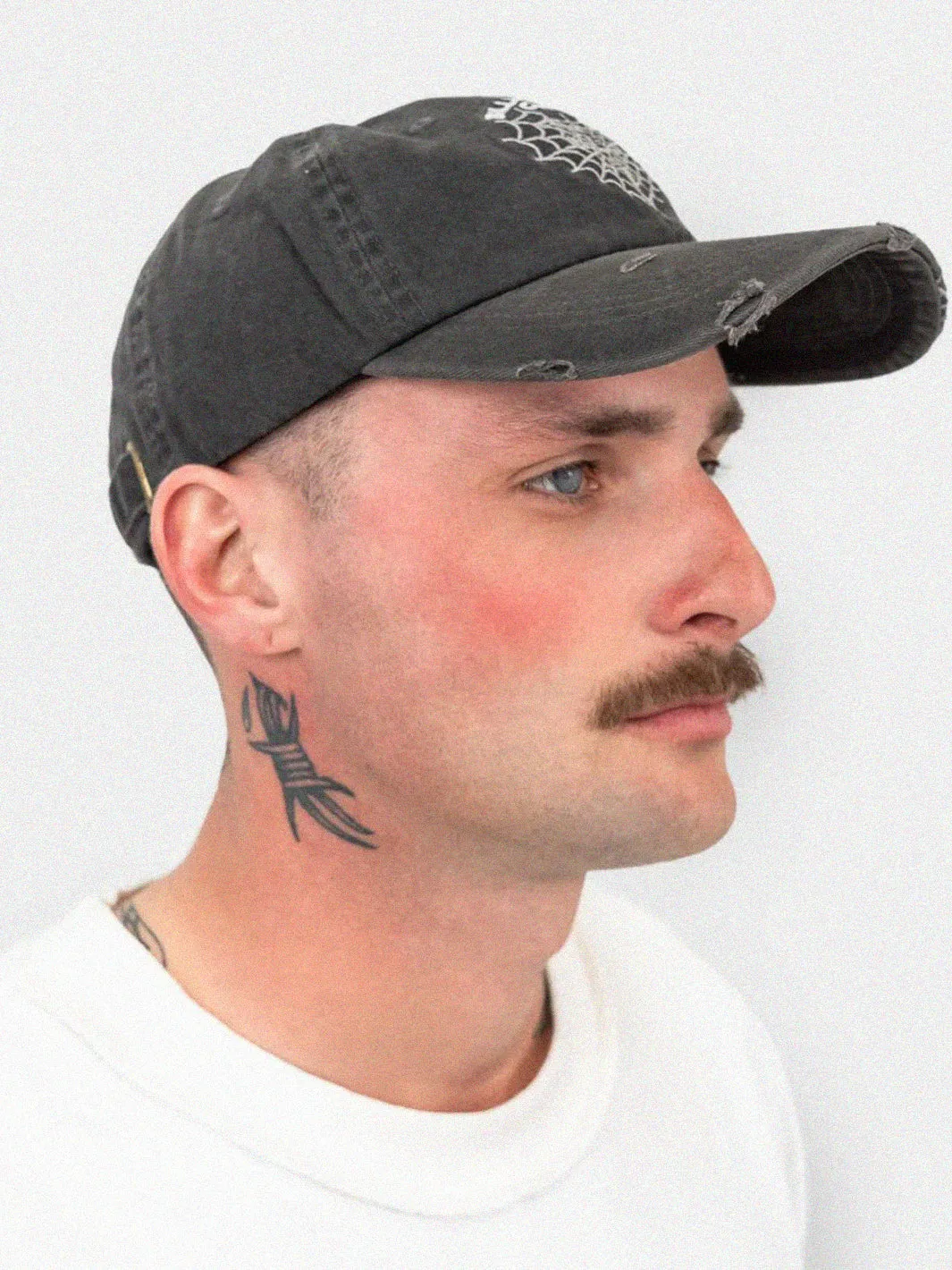 CHARLOTTES CAP - WASHED BLACK