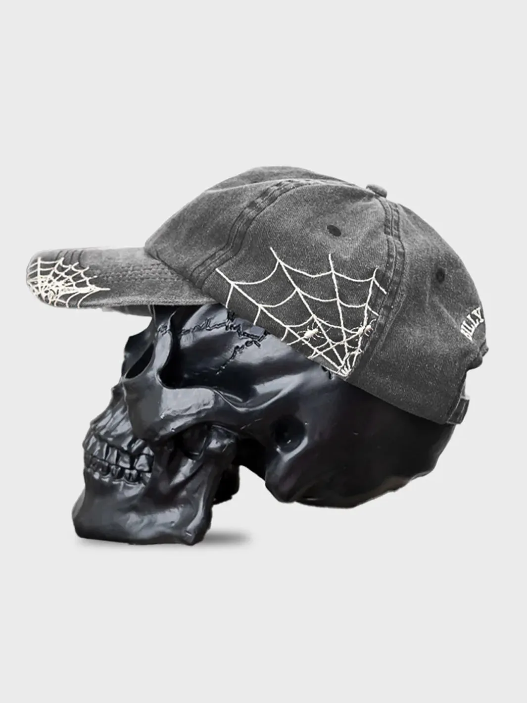 CHARLOTTES CAP - WASHED BLACK