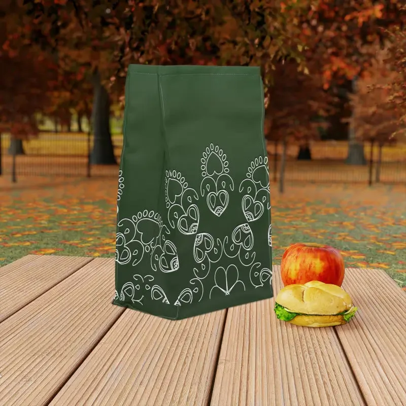 Chic Mandal Pattern Lunch Bag Fueling Stylish Vibes