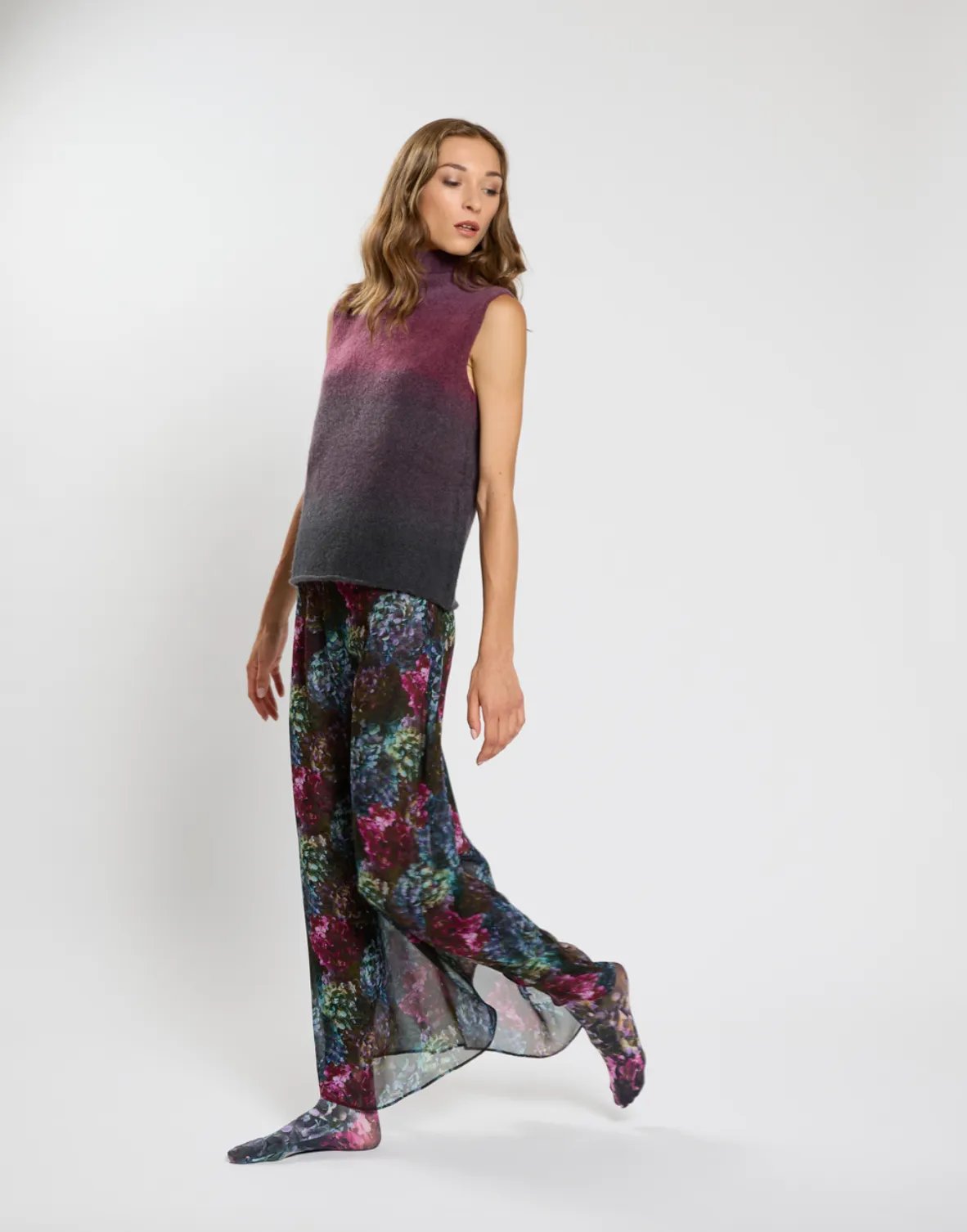 COLLANT MIXY IN FLORAL MULTI