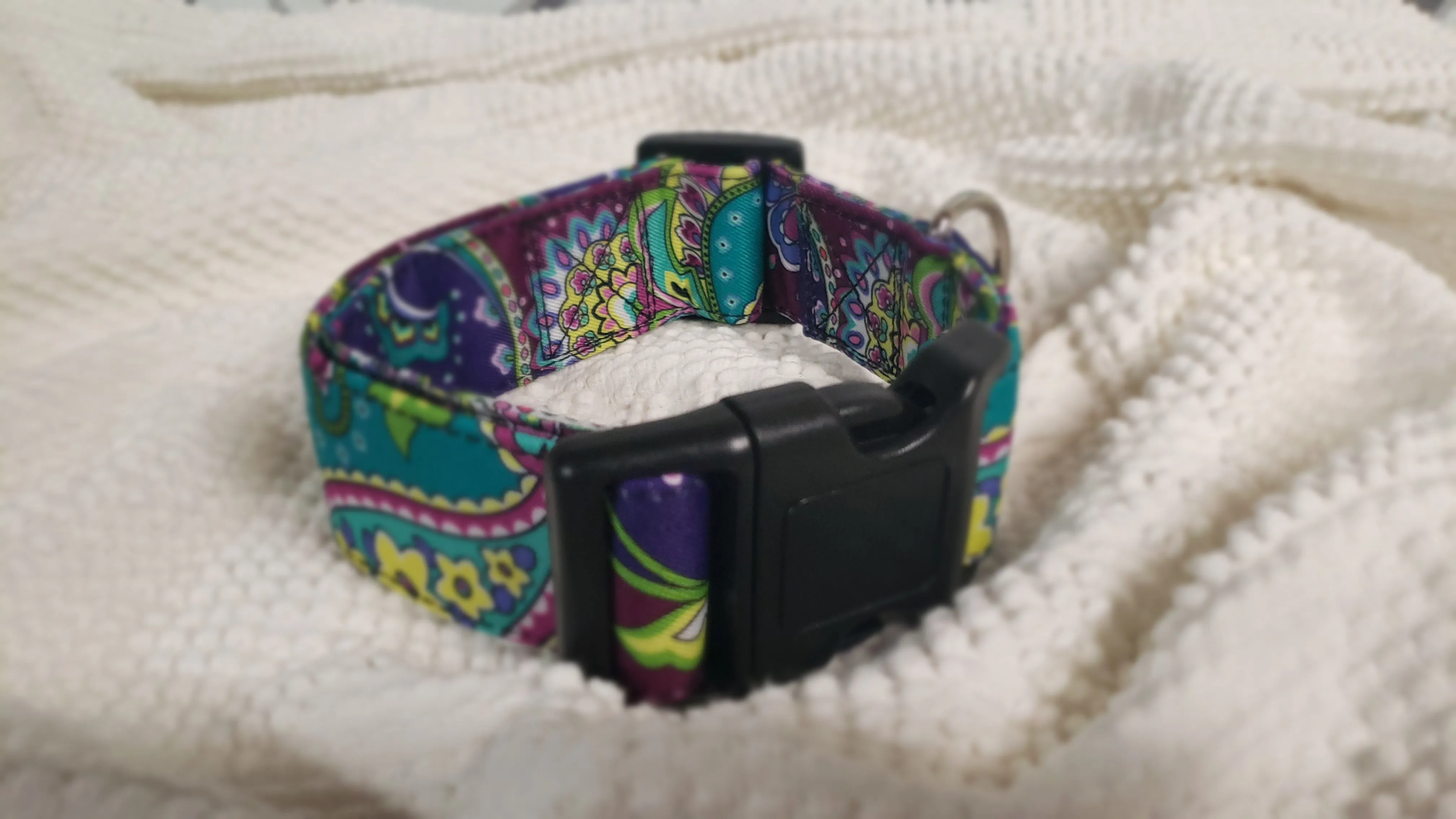 Colorful Extra Wide Fashion Dog Collars