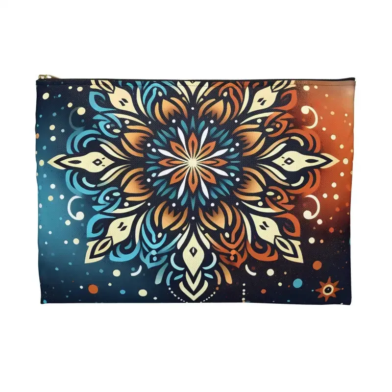 Colorful Mandala Accessory Pouch Elevates Boho Style