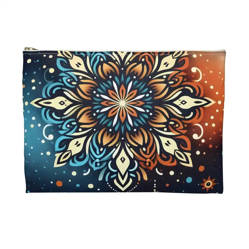 Colorful Mandala Accessory Pouch Elevates Boho Style