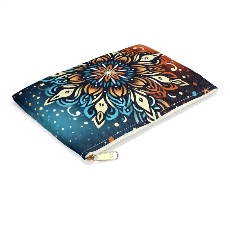 Colorful Mandala Accessory Pouch Elevates Boho Style