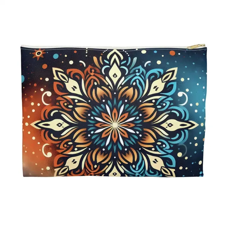 Colorful Mandala Accessory Pouch Elevates Boho Style