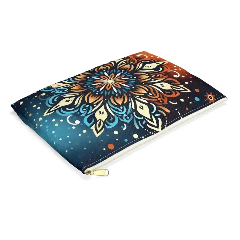 Colorful Mandala Accessory Pouch Elevates Boho Style