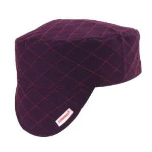 Comeaux Caps Style 3000 Black Quilted Shop Caps, Size 7 3/4, Black Quilted, BC-600-7-3/4