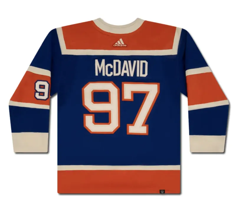 Connor McDavid Autographed Oilers 2023 Heritage Classic Authentic Jersey UDA