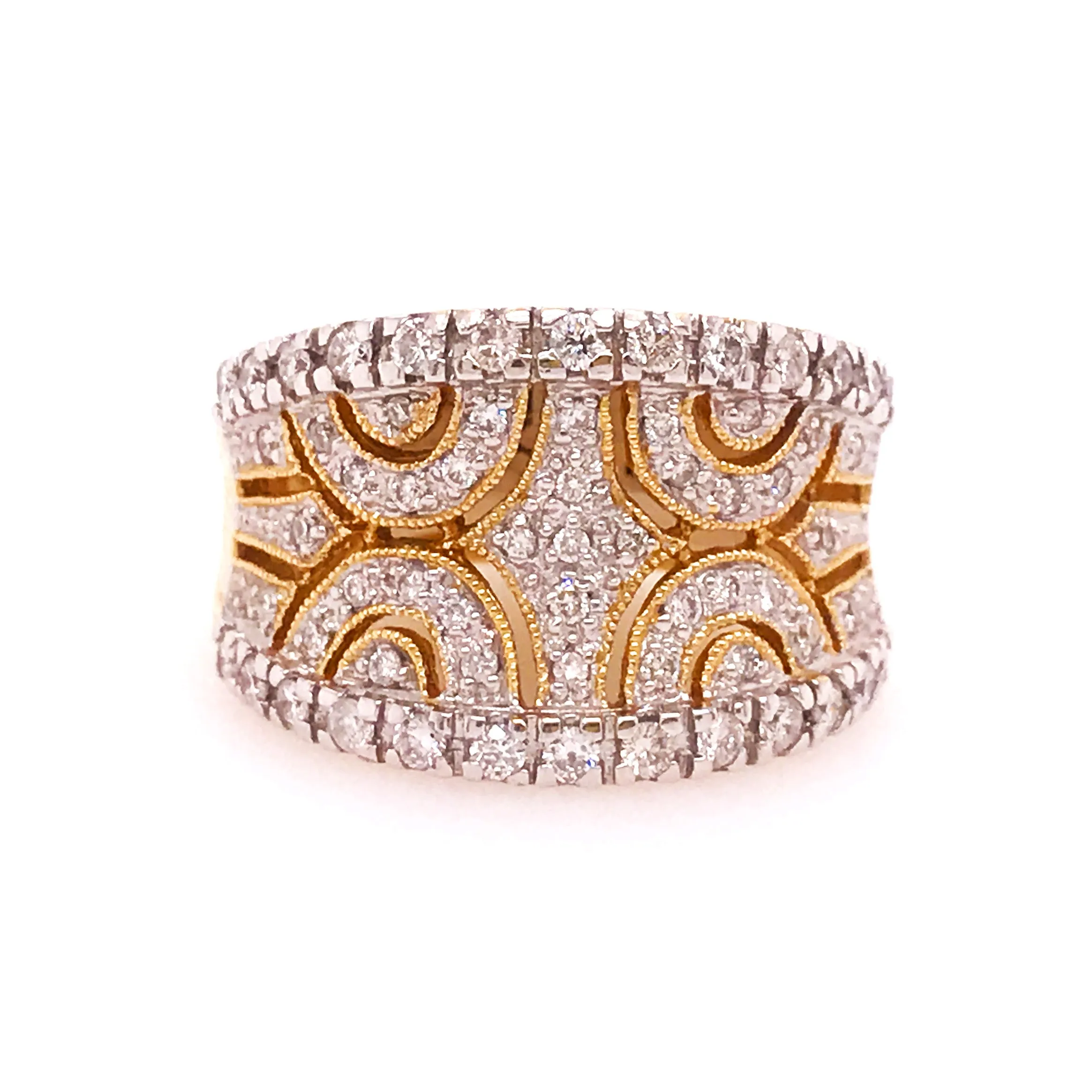 Contemporary Anniversary Diamond Band