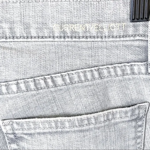Current Elliott Revolve Soft Grey The Stiletto Skinny Jeans Size 24