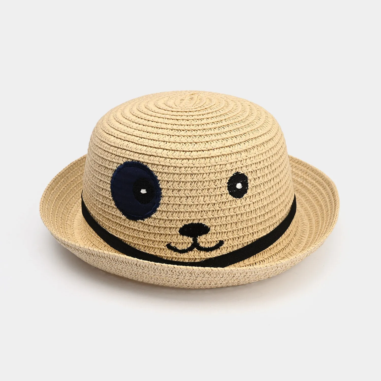 Cute Baby Beach Round Cap/Hat with Elastic | 12M 