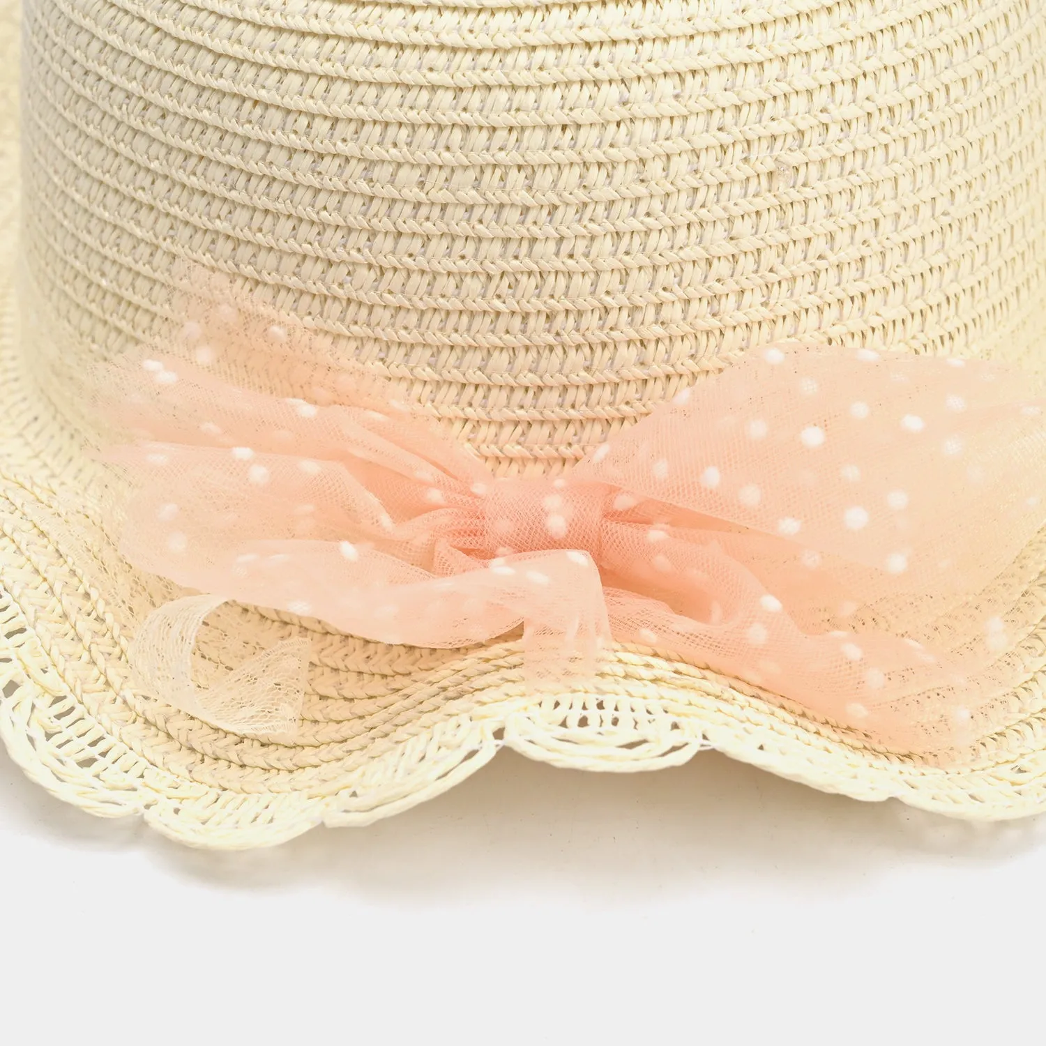 Cute Baby Beach Round Cap/Hat with Elastic | 18M 