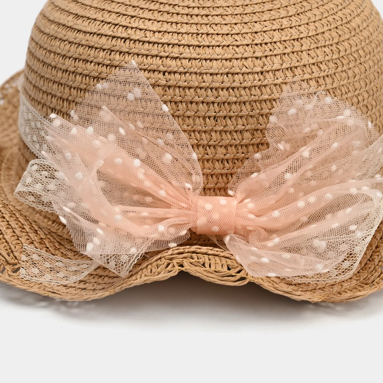 Cute Baby Beach Round Cap/Hat with Elastic | 18M 