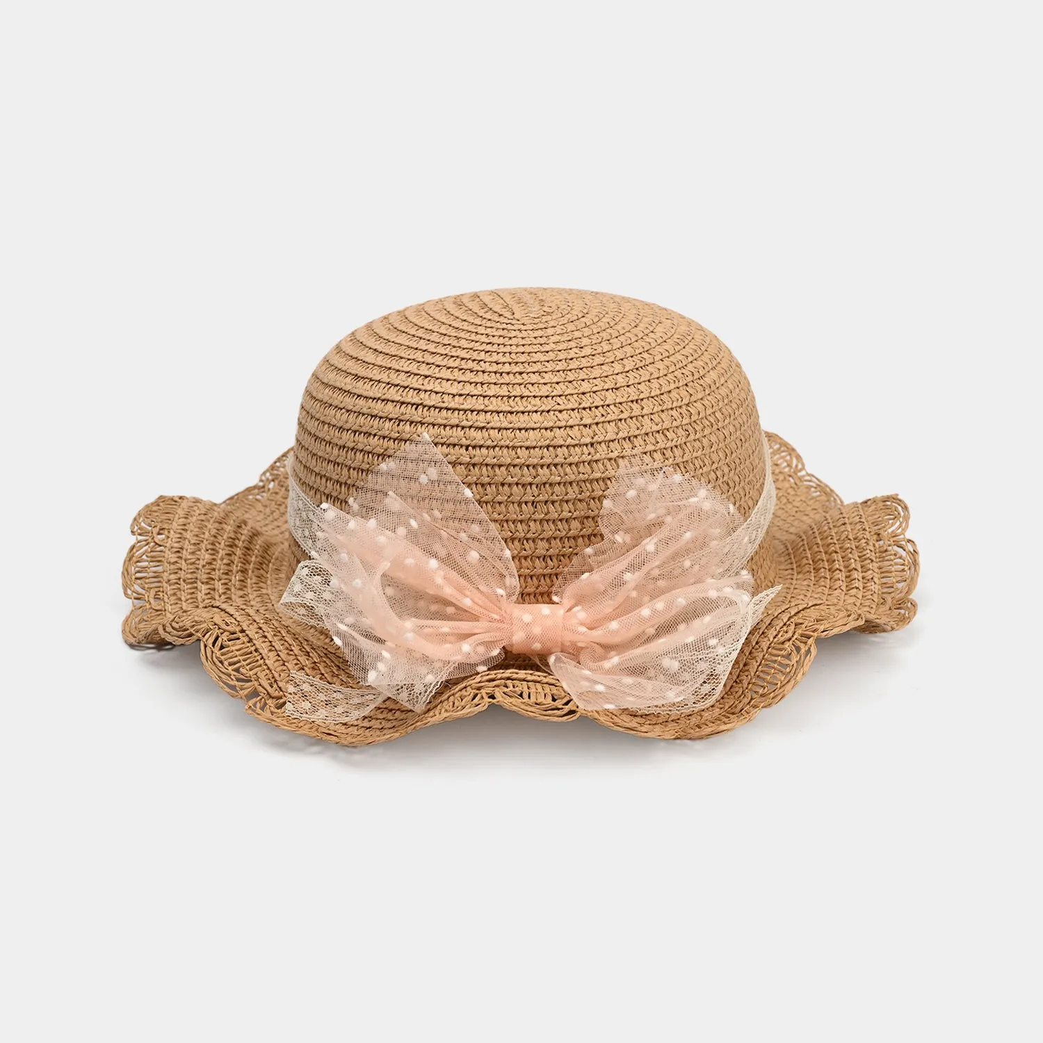 Cute Baby Beach Round Cap/Hat with Elastic | 18M 