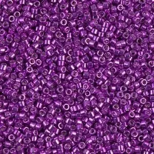 DB 431, Galvanized Fuchsia,  Miyuki Delica Beads, Size 11, 5 grams - Seed Bead - Retail & Wholesale