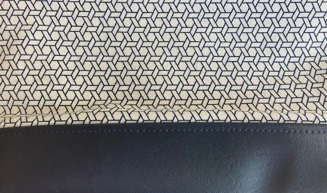 Deluxe Blue Geo South Cape Bag