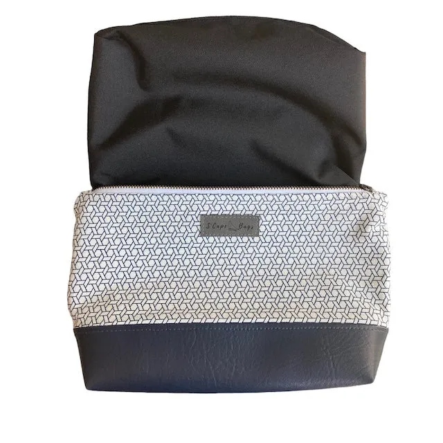 Deluxe Blue Geo South Cape Bag