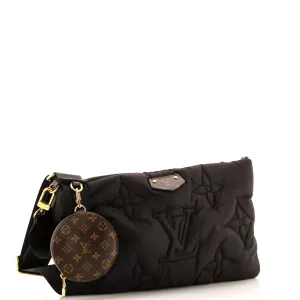 Designer Maxi Multi Pochette Accessoires Monogram Quilted Econyl Nylon