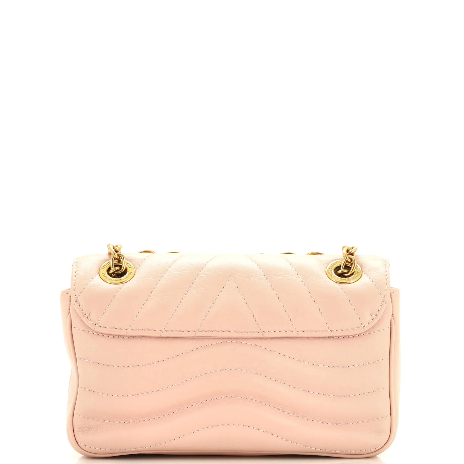 Designer New Wave Chain Bag NM Quilted Leather PM