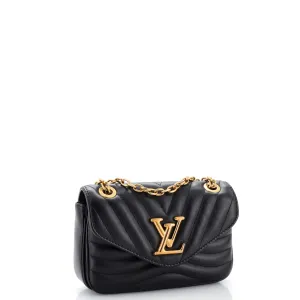 Designer New Wave Chain Bag NM Quilted Leather PM
