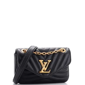 Designer New Wave Chain Bag NM Quilted Leather PM