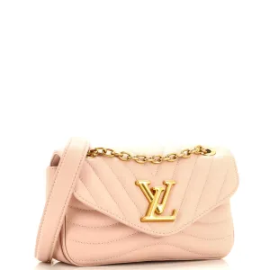 Designer New Wave Chain Bag NM Quilted Leather PM