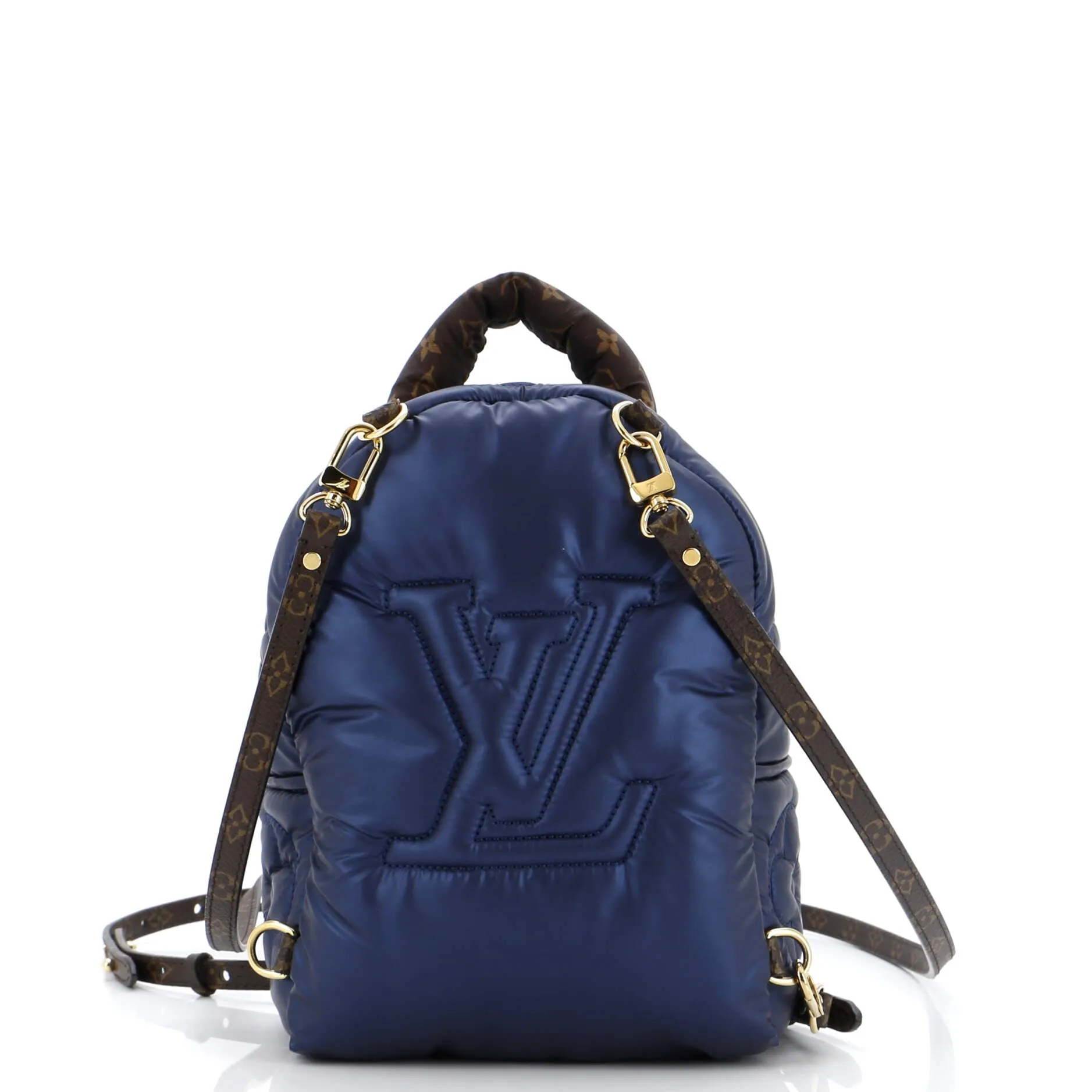 Designer Palm Springs Backpack Monogram Quilted Econyl Nylon Mini