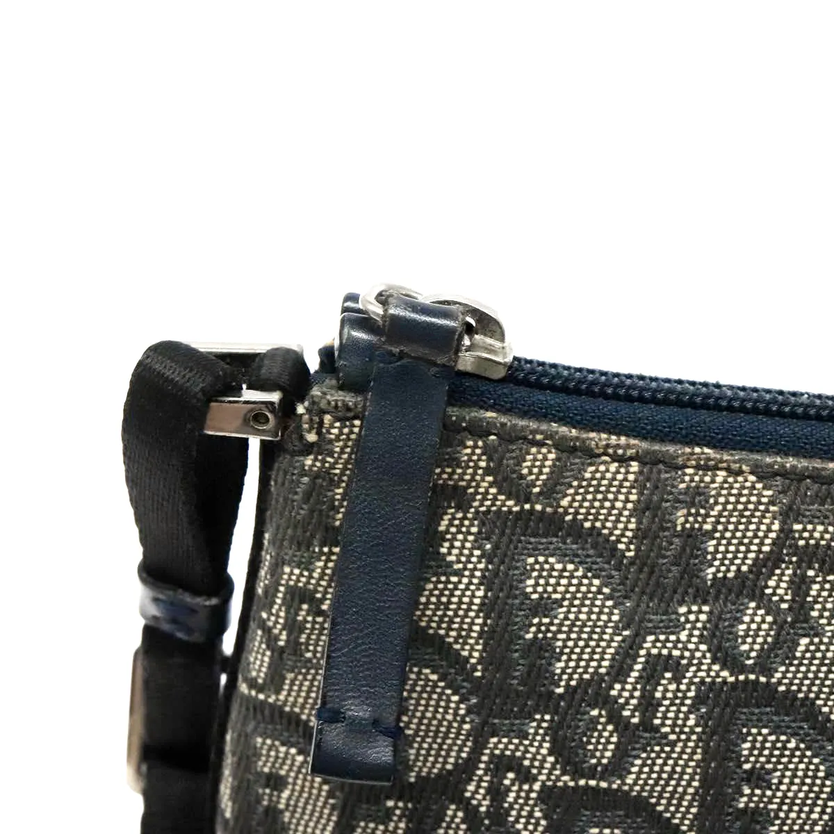 DIOR monogram navy handbag