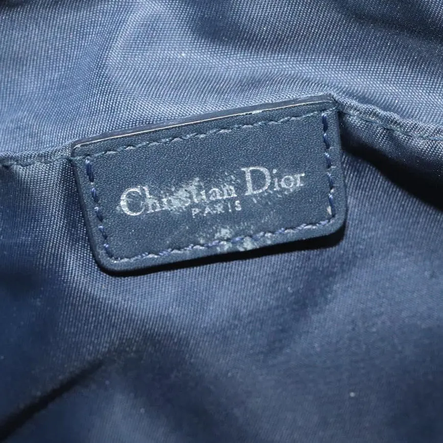 DIOR monogram navy handbag
