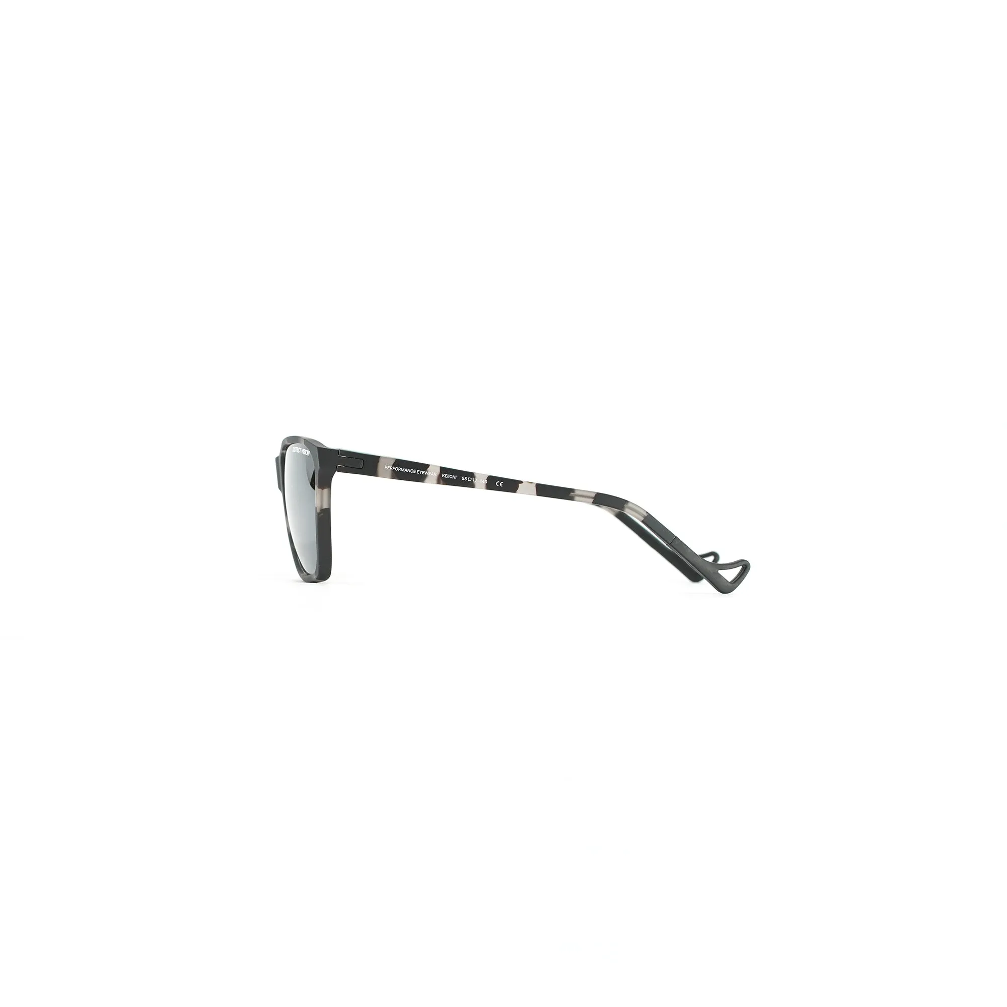 District Vision Keiichi Standard Gray Tortoise (D  Silver Flash Lens)