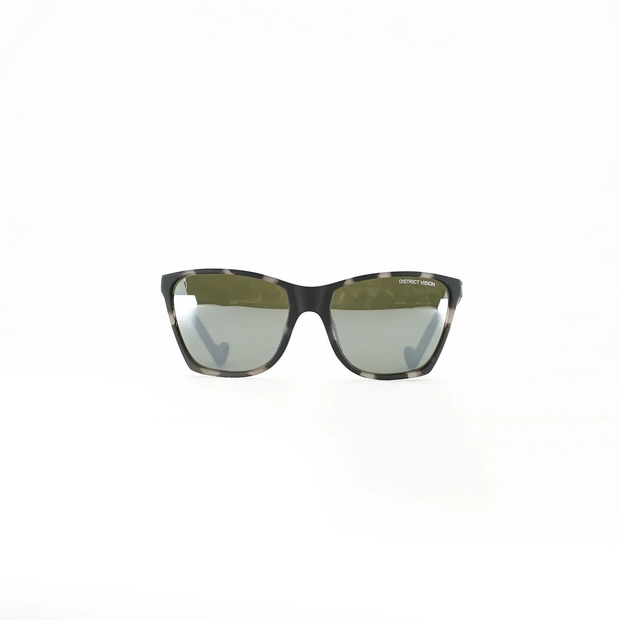 District Vision Keiichi Standard Gray Tortoise (D  Silver Flash Lens)