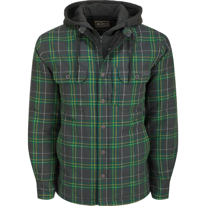 Drake The Campfire Flannel Hoodie DS1078-CRG