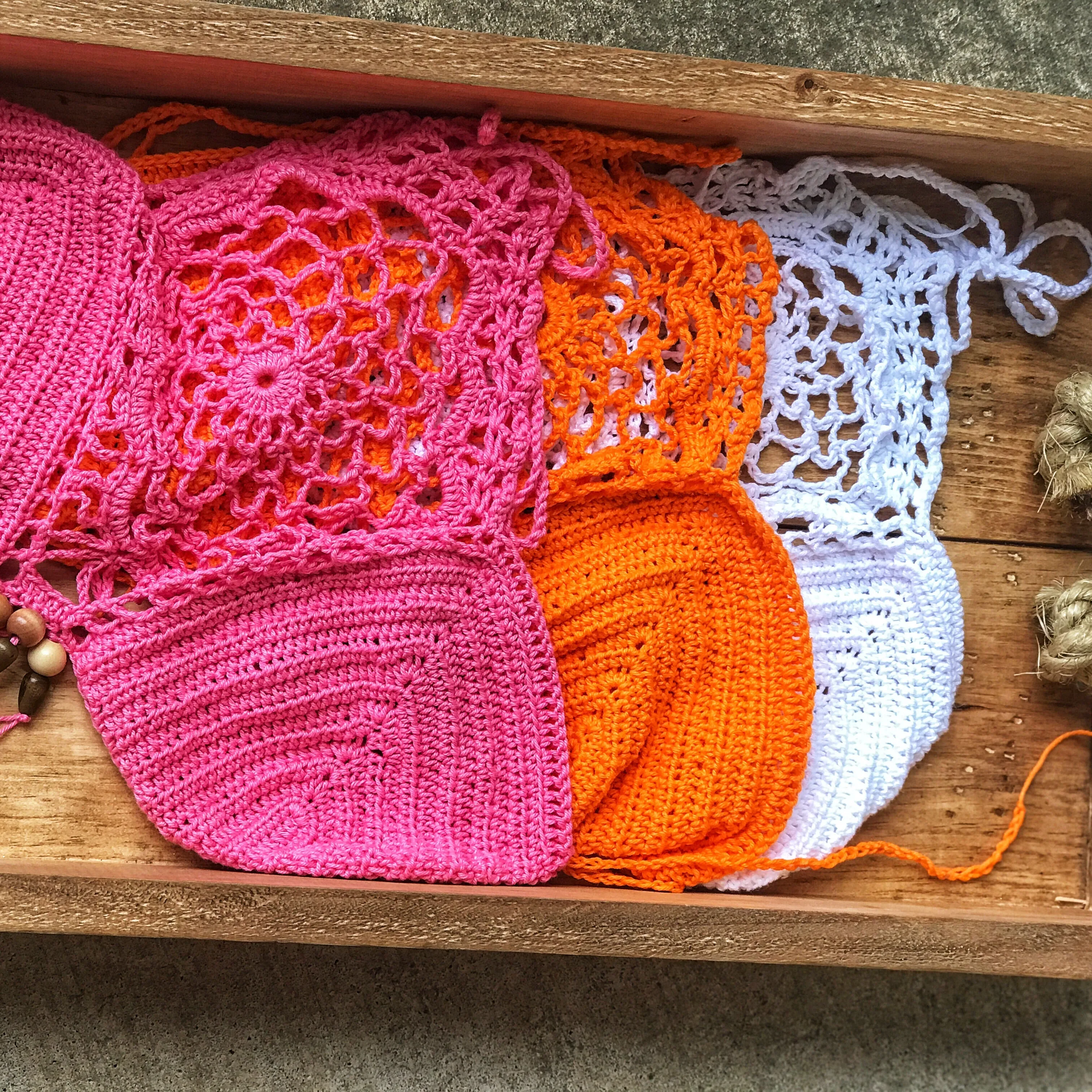 Dreamweaver  Crochet Bikini/halter Top