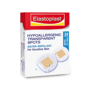 ELASTOPLAST Strips Transparent Spots 24 pack