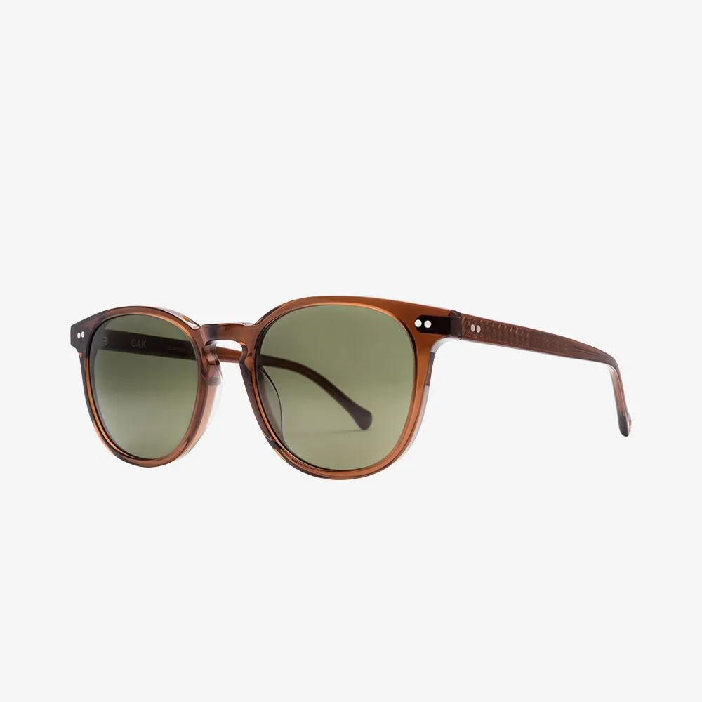 Electric Oak Sunglasses - Lava/Grey Polarized