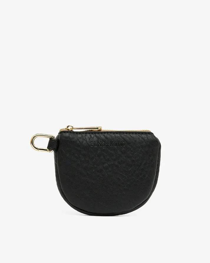 ELMS   KING Camden Coin Purse - Black