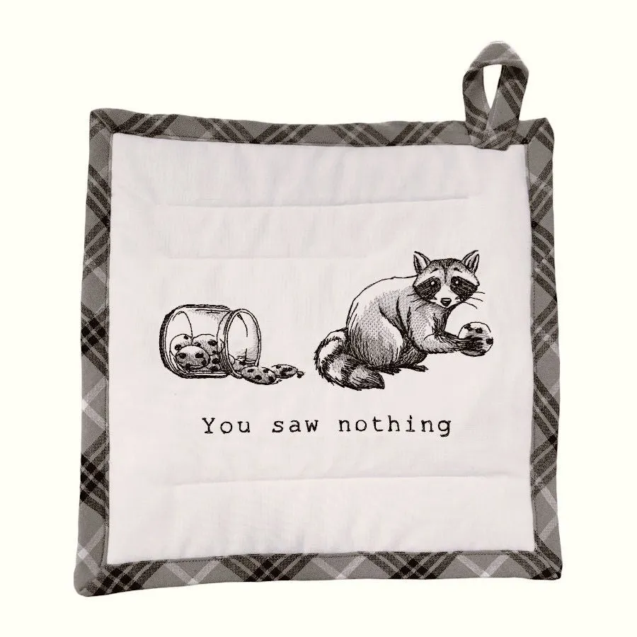 Embroidered Potholders and Hot Pads