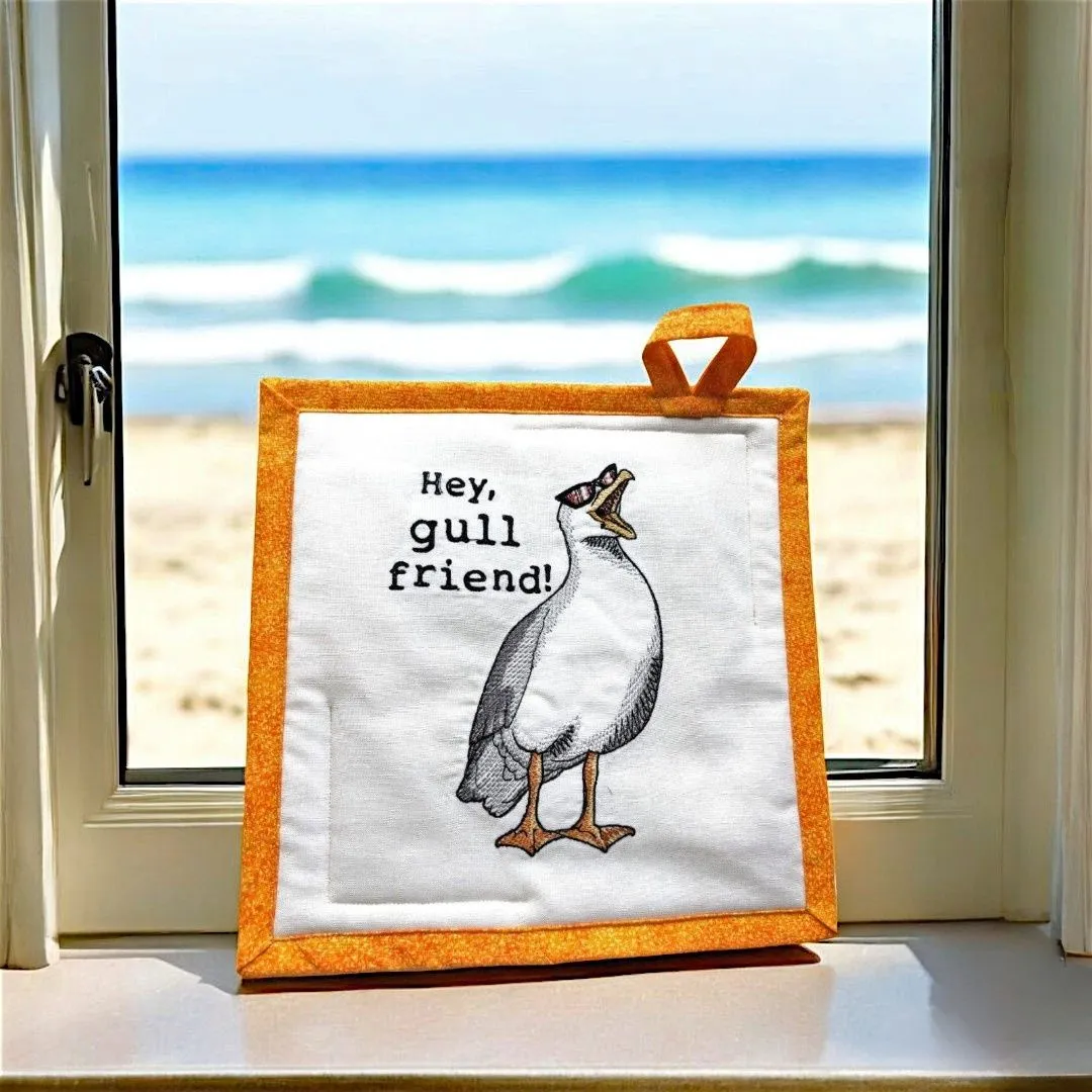 Embroidered Potholders and Hot Pads