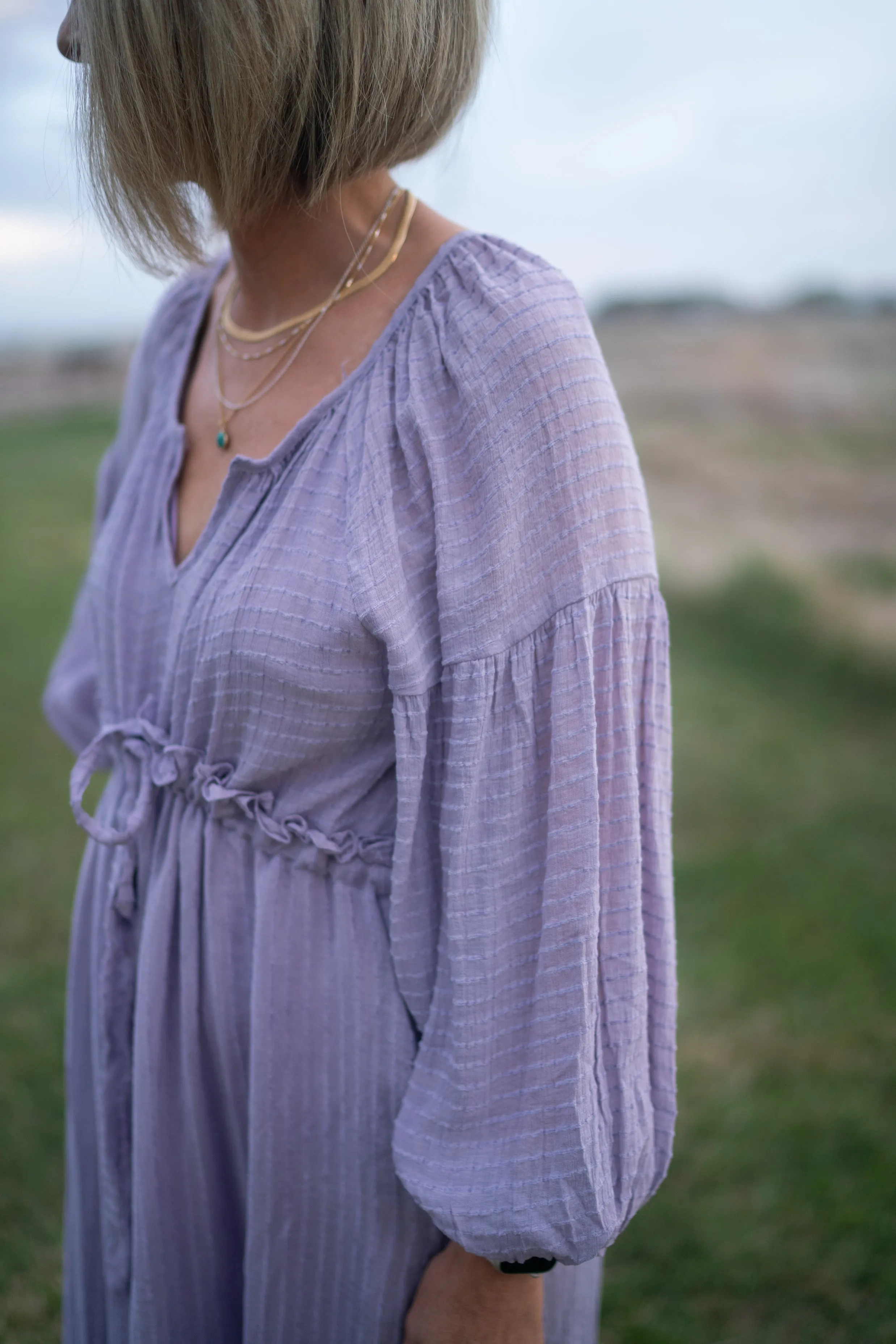 Emilia Dress | Lavender - FINAL SALE