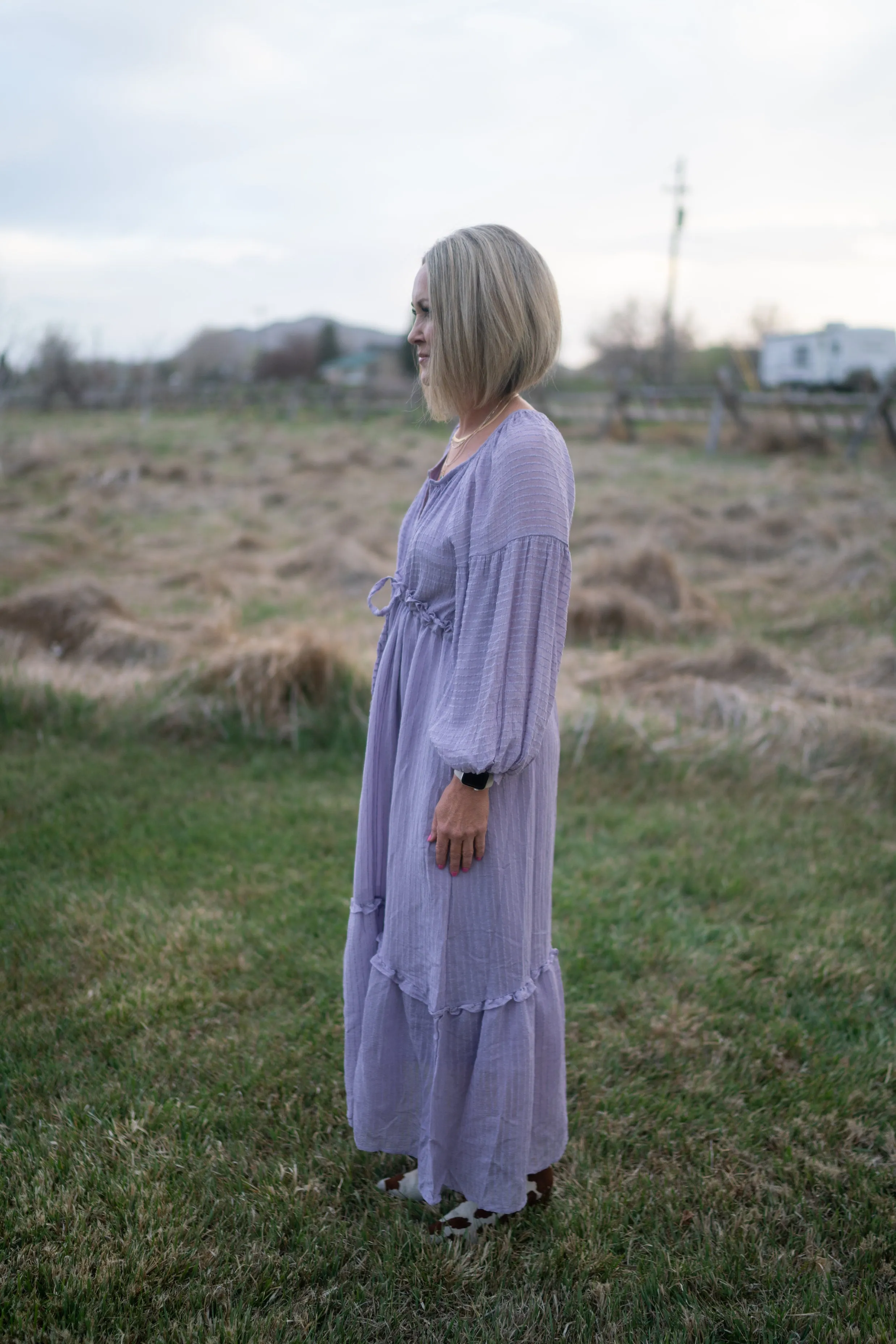 Emilia Dress | Lavender - FINAL SALE