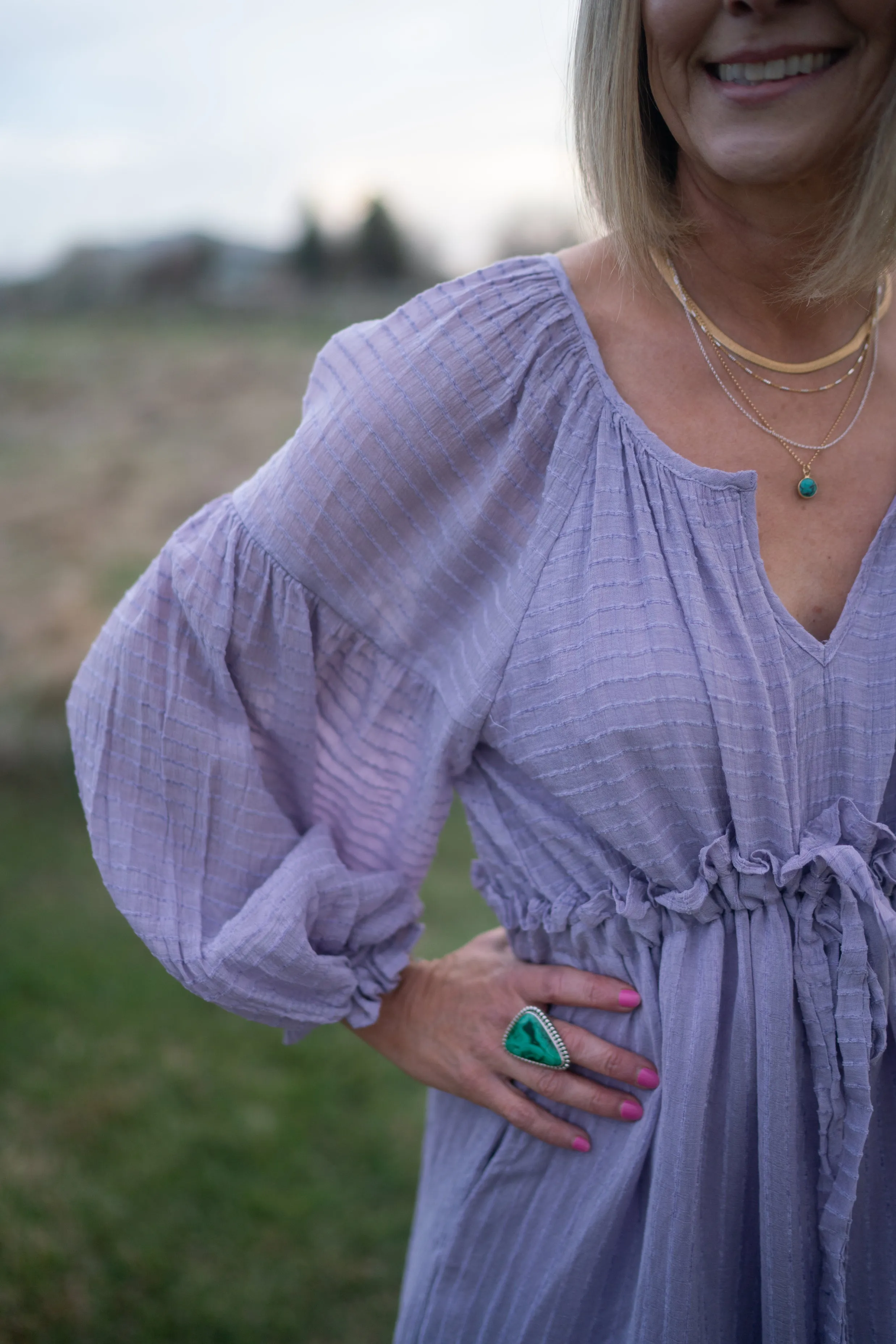 Emilia Dress | Lavender - FINAL SALE