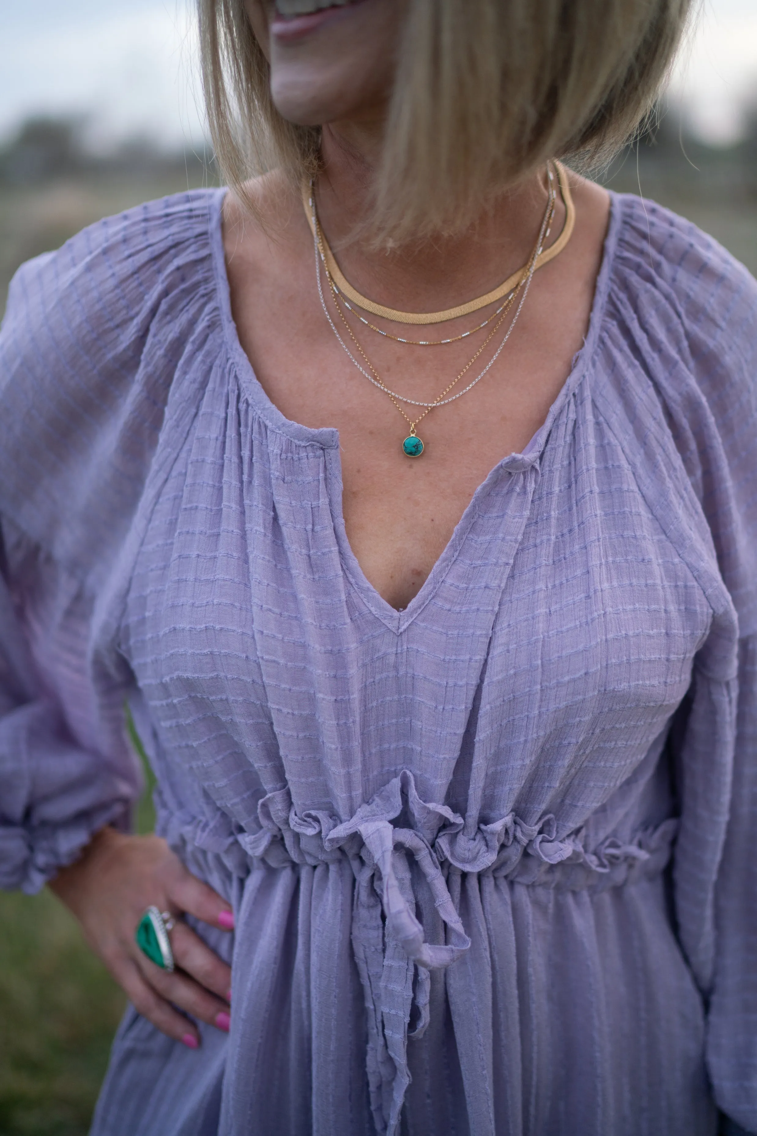 Emilia Dress | Lavender - FINAL SALE