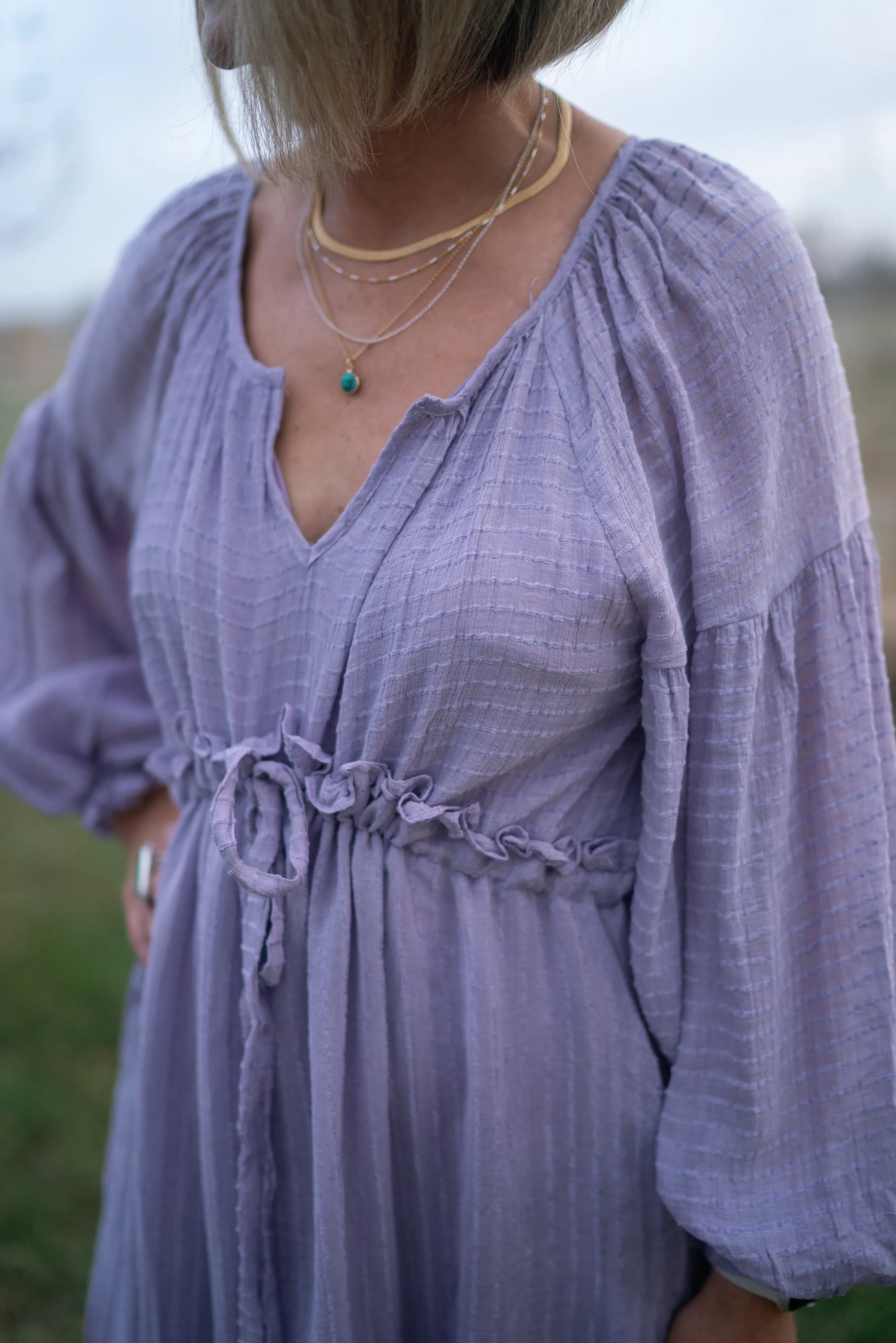 Emilia Dress | Lavender - FINAL SALE